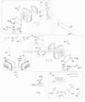 Part Location Diagram of 799510 Briggs and Stratton Bracket-Choke Control